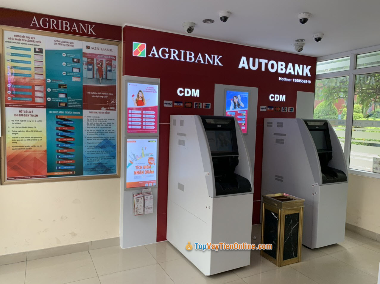 Hạn mức rút tiền ATM Agribank
